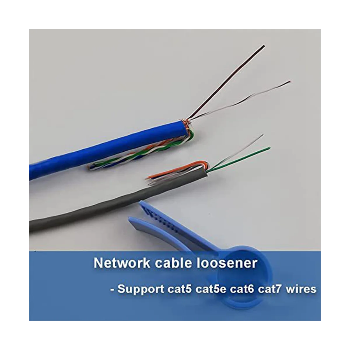 Prostownica do przewodów CAT5/CAT5E/CAT6 Separator pary narzędzi 3 szt