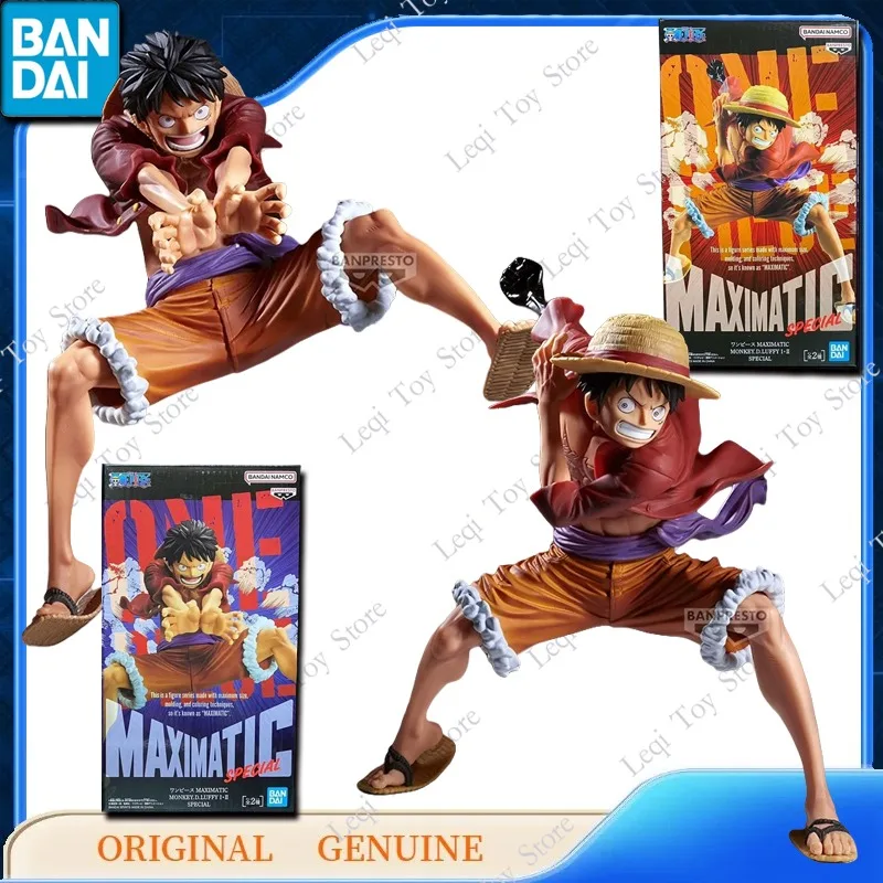 

Bandai Original Genuine ONE PIECE MAXIMATIC MONKEY.D.LUFFY 1 2 SPECIAL Anime Action Figures Toys Gift Model Ornaments