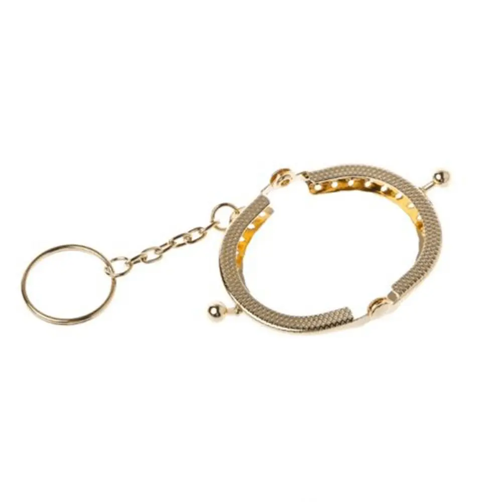 Ball Head Mini Key Ring Bags Part Replacement Metal Wallet Accessory Clutch Lock Coin Purse Frame Kiss Clasp Lock