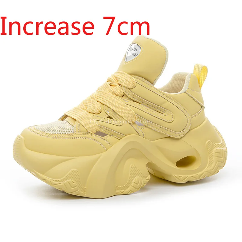 

Лето 2029, дышащая женская обувь с дышащей сеткой, корейская многофункциональная спортивная обувь, спортивная обувь на толстой подошве