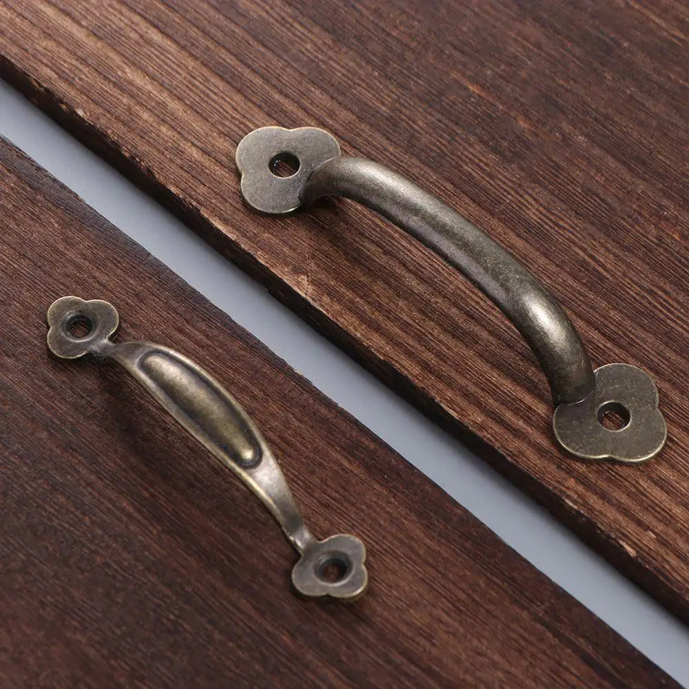 Chinese style Knobs Drawer Pulls Bronze Antique Cabinet Handles Zinc Alloy Door Handles Jewelry Box