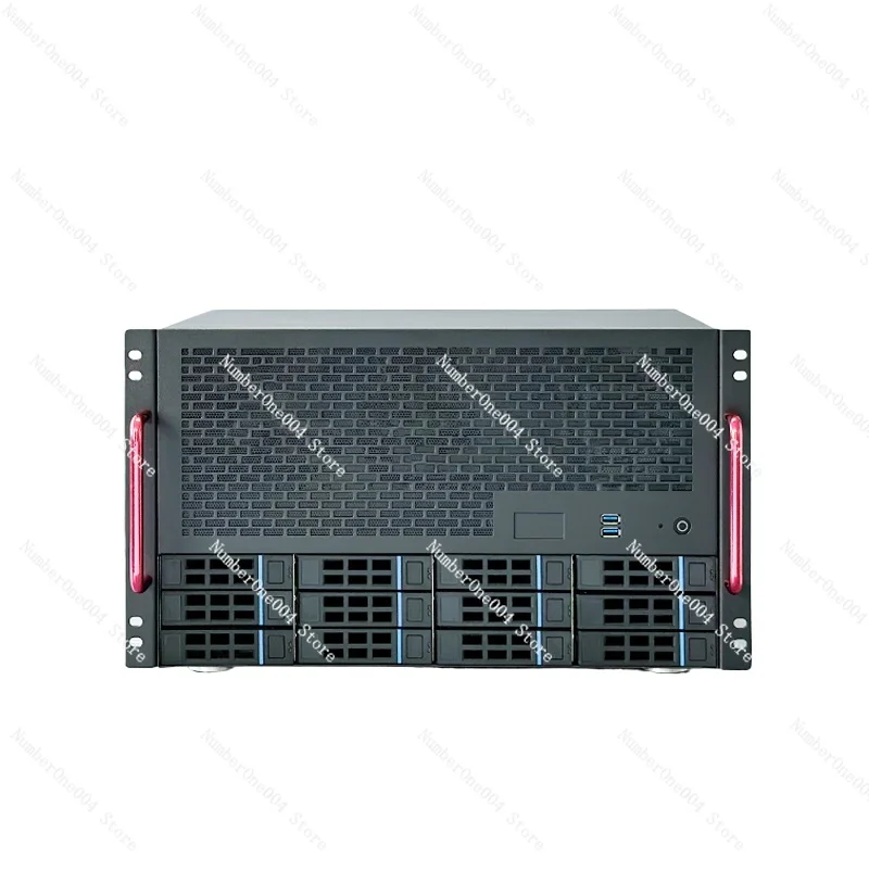 

12 bay NAS шасси ATX материнская плата по стандарту ATX источник питания 8 full height Слоты Enterprise Home Qunhui AIO сервер