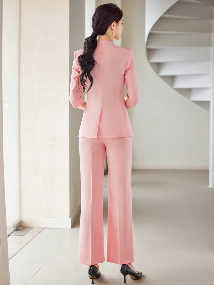 AIyssa-Mid-Sleeve Suit, Pants, Elegant Temperament, Most Unique, Spring and Summer, 2024 New