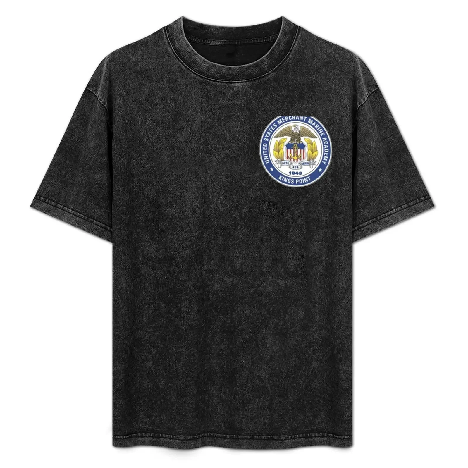 

Merchant Marine Academy Logo T-Shirt cotton t shirt man man t shirts for men casual T-Shirt