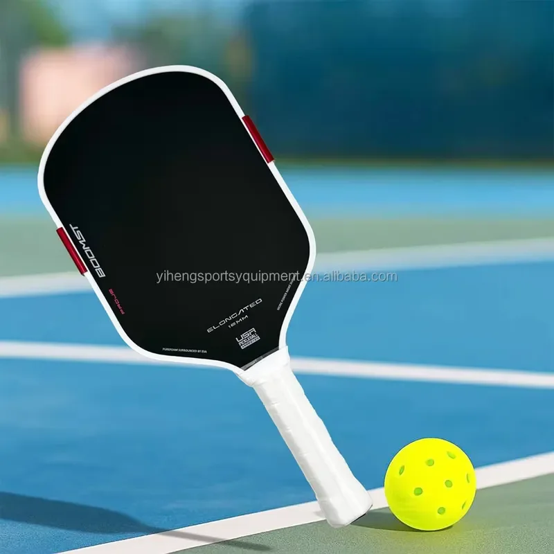 YIheng Customized Boom Core Full Foam Surrounded by EVA 16mm Thickness Toray T700 Carbon Fiber Pickleball Paddle Power