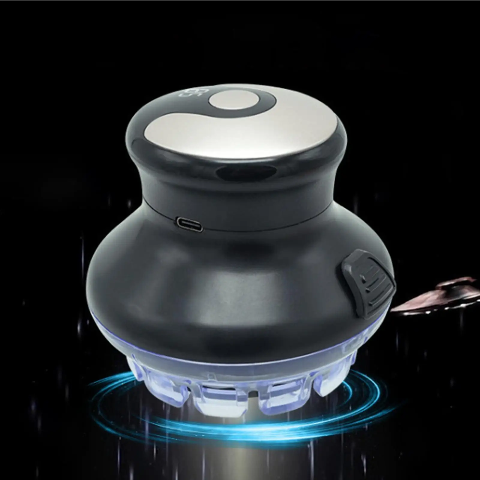 Укладчик волос Укладчик бороды Работа без веревки Стрижка волос с ограничительной щеткой-гребенью