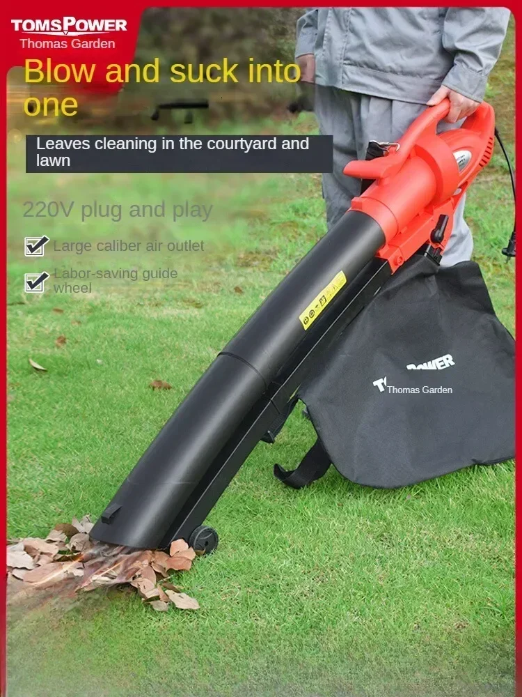 Powerful Electric Leaf Blower Vacuum for Yard Cleaning with Mulcher Function