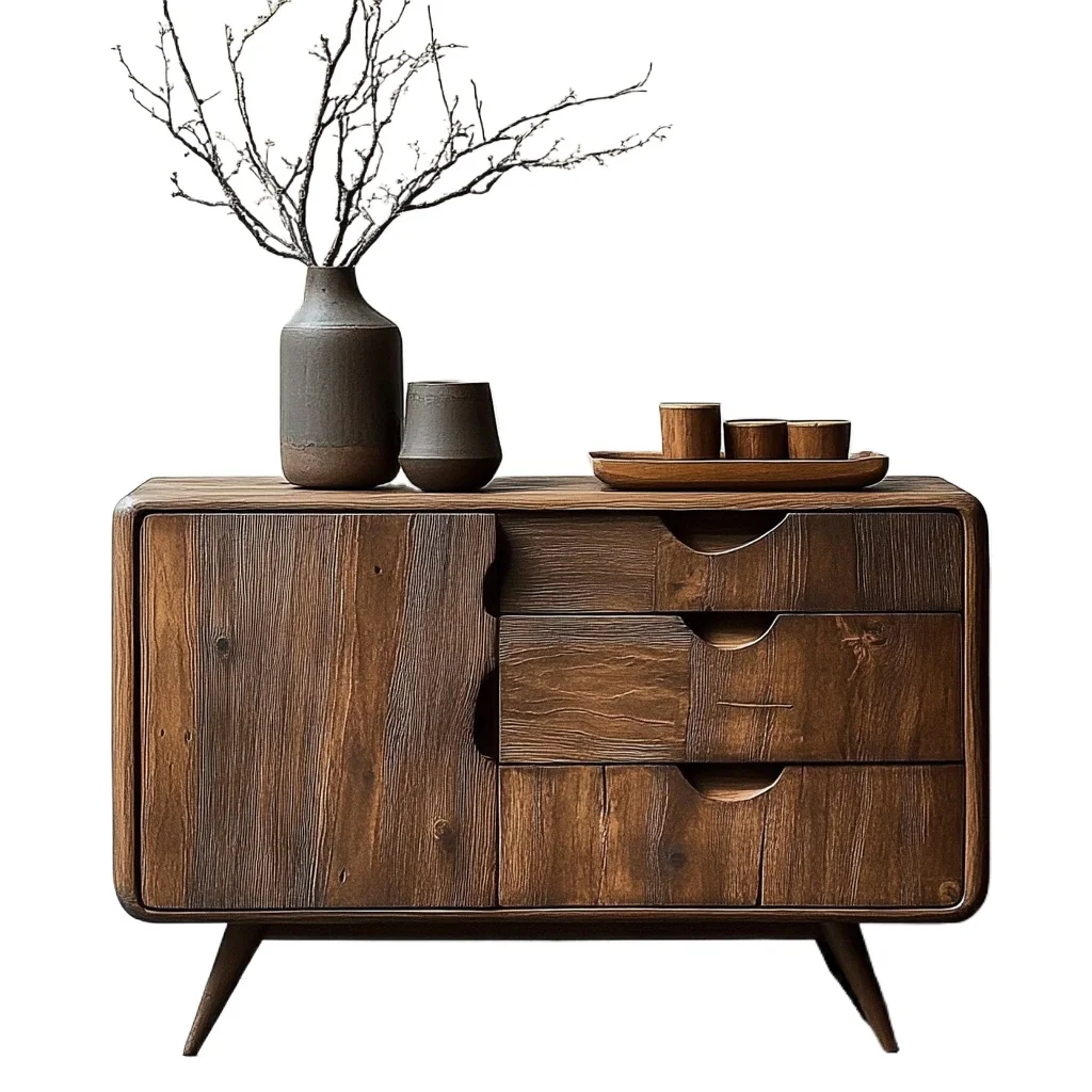 

Боковой шкаф для столовой из массива дерева, настенный шкафчик для гостиной, шкаф для хранения журналов в стиле ретро