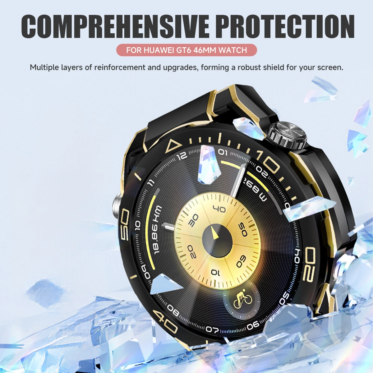 PC Case for Huawei Watch GT 6 46mm Hard anti-drop protective frame for Watch GT 6 Dedicated Watch Shell Accessories - view 5