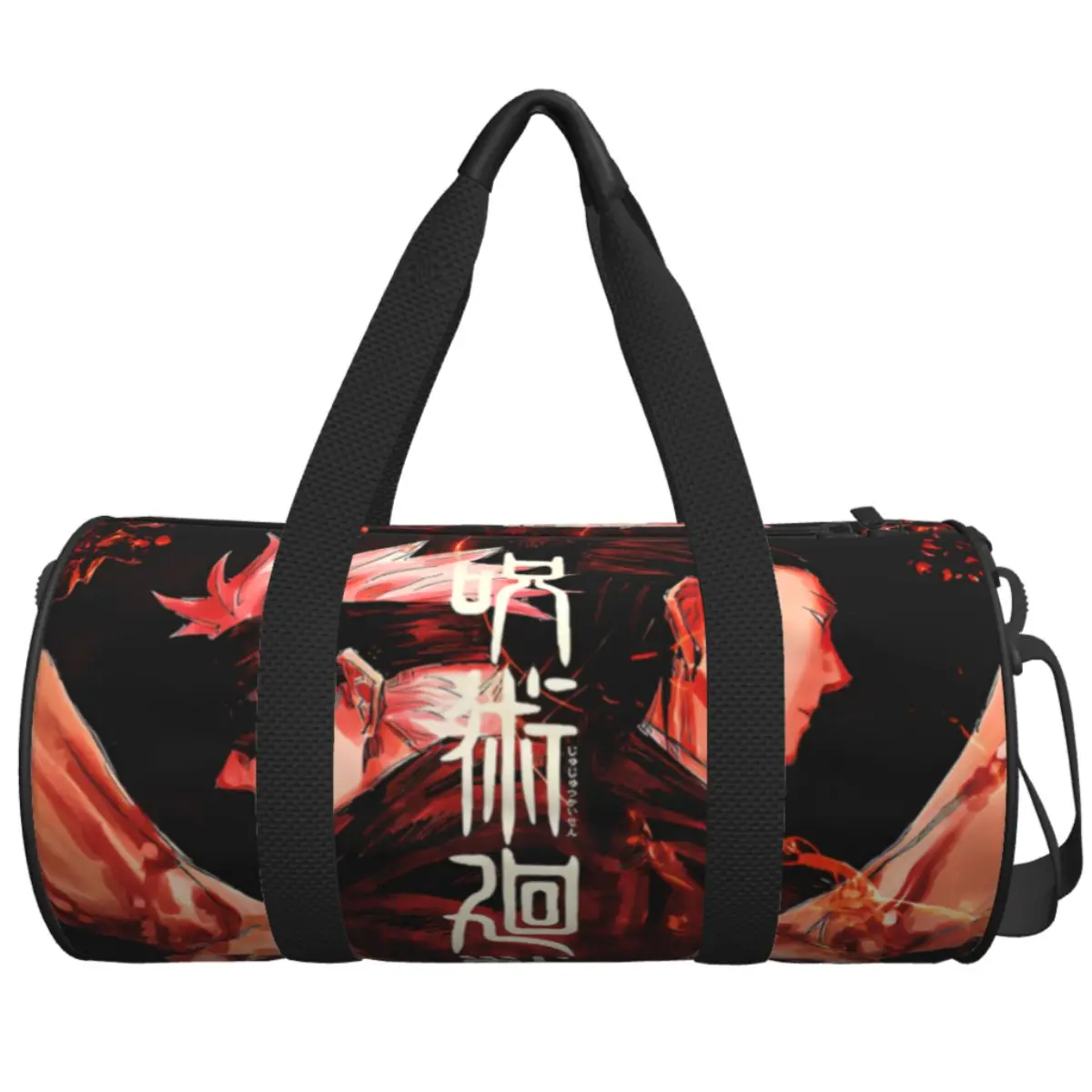 

Satoru Gojo Gym Bag Japanese Mange Портативные спортивные сумки Большая вместительная дорожная тренировочная сумка на заказ Ретро сумка для фитнеса для мужчин