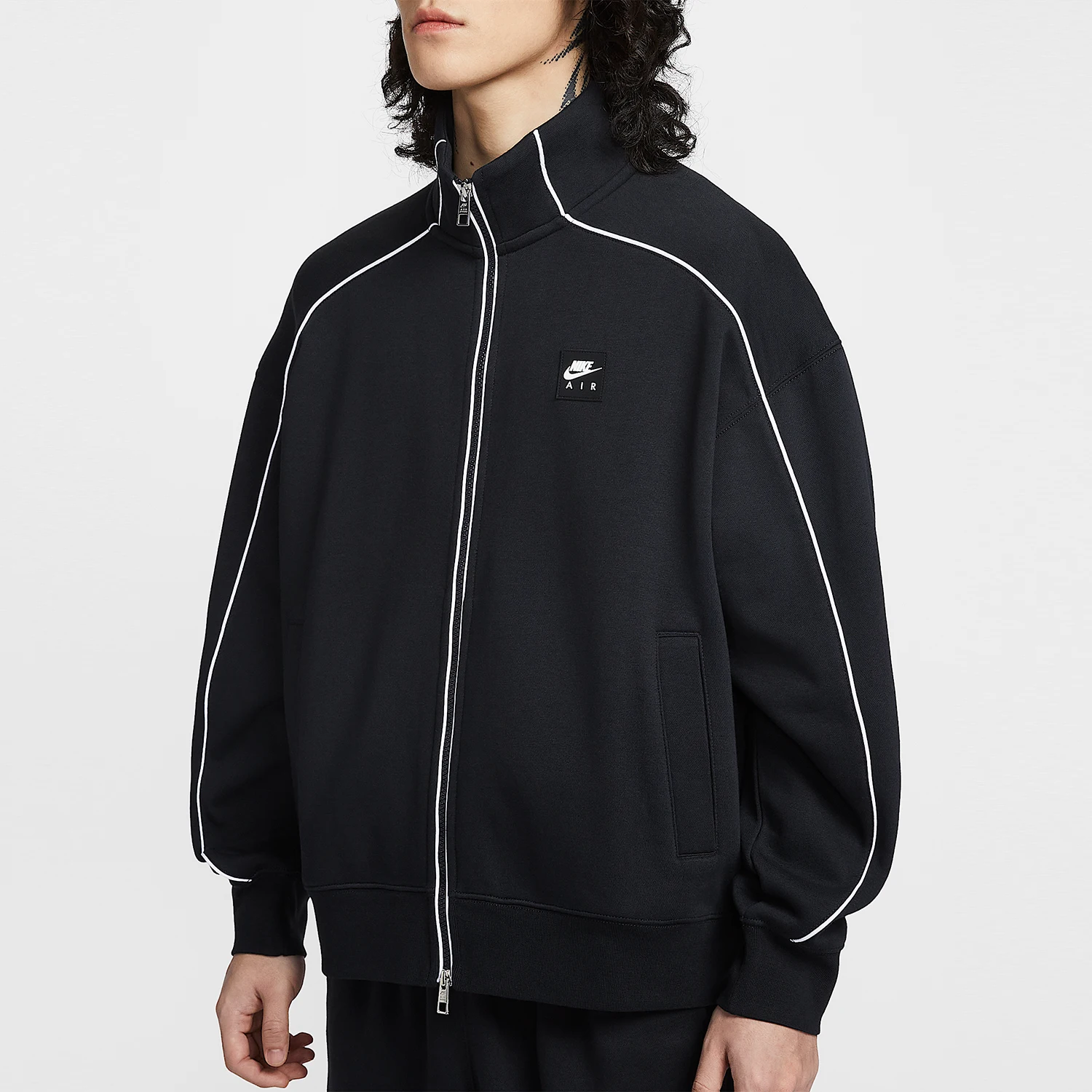 Nike genuine Air men's plush sports loose and fashionable jacket jacket IF1263-010