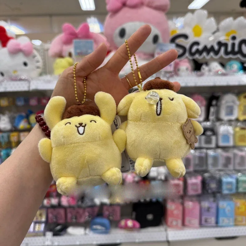 

Новинка марта: Плюшевый брелок-подвеска Pompom Purin к 30-летию Sanrio, коллекция Nene, в виде пудингового пса, декоративное украшение