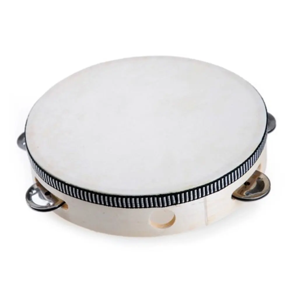 Бубны для детей, портативный деревянный бубен, ударный музыкальный инструмент, традиционные бубны, идеальный подарок для детей