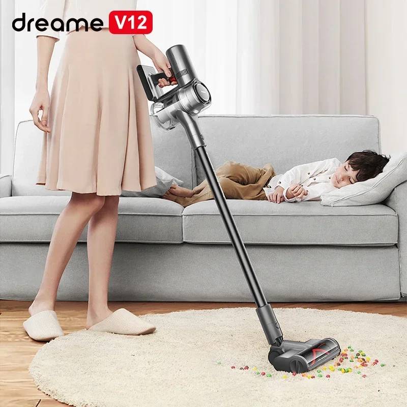 Dreame V12 Wireless Vacuum Cleaner 27000PA LED Display Dust Collector Floor Carpet Vacuum Cleaner