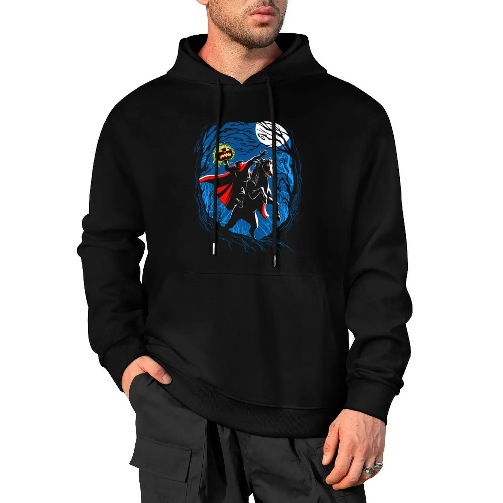 

HEADLESS HORSEMAN! Pullover Hoodie men's winter sweater korean clothes mens clothes anime clothes oversized hoodie