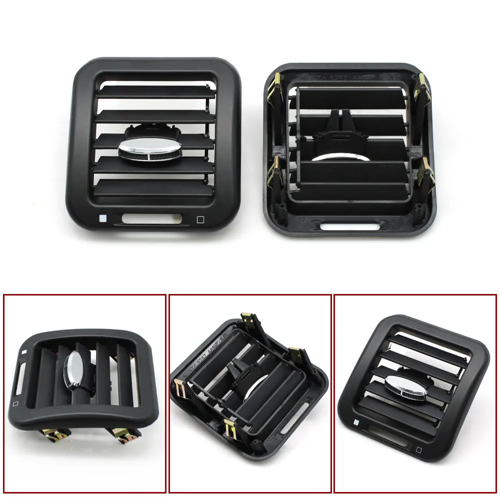 سيارة الجبهة الخلفية لوحة القيادة تنفيس الهواء المنزلق التيار المتناوب تنفيس مصبغة منفذ غطاء لوحة لمازيراتي كواتروبورتي M139 2004-2012 66526500 #3