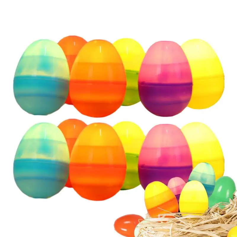 

Led Light Up Easter Eggs 12 PCS Easter Eggs Toys Toys For Easter Eggs Easter Basket Stuffers Glow In The Dark Party Supplies