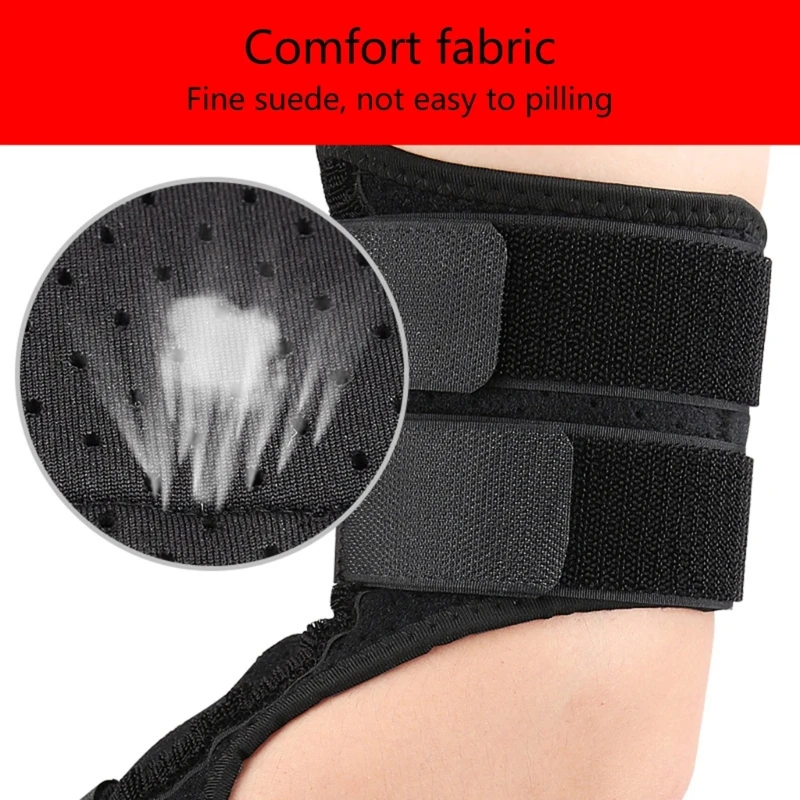 

Elbow Splint, Elbow Brace for Cubital Tunnel and Ulnar Nerve Entrapment with 4 Angles Adjustable, Fixed Elbow 69HD