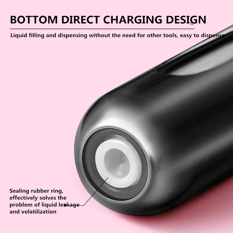 5 мл мини-флакон для парфюма, портативный дорожный поворотный нижний флакон с прямой зарядкой, многоразовый распылитель, пустой контейнер для жидкости