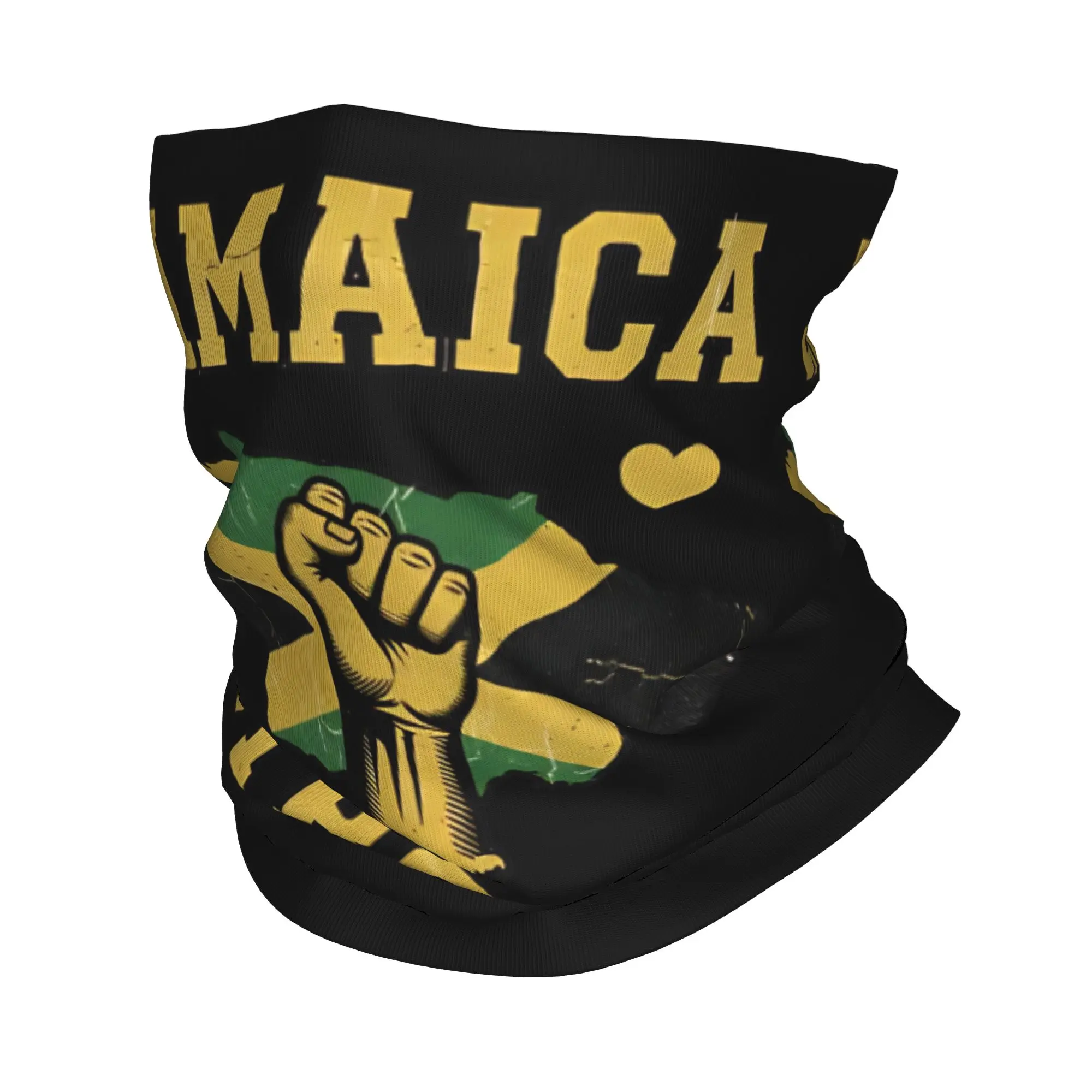 

Jamaica Strong Jamaica Pride Accessories Bandana Neck Cover Mask Scarf Summer Ride Balaclava for Men Women Breathable