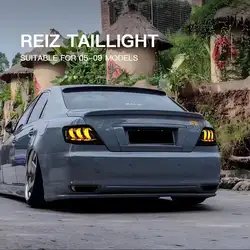 LED Tail Lights For Toyota Mark X/Reiz 2004 2005 2006 2007 2008 2009 DRL Animation Assembly
