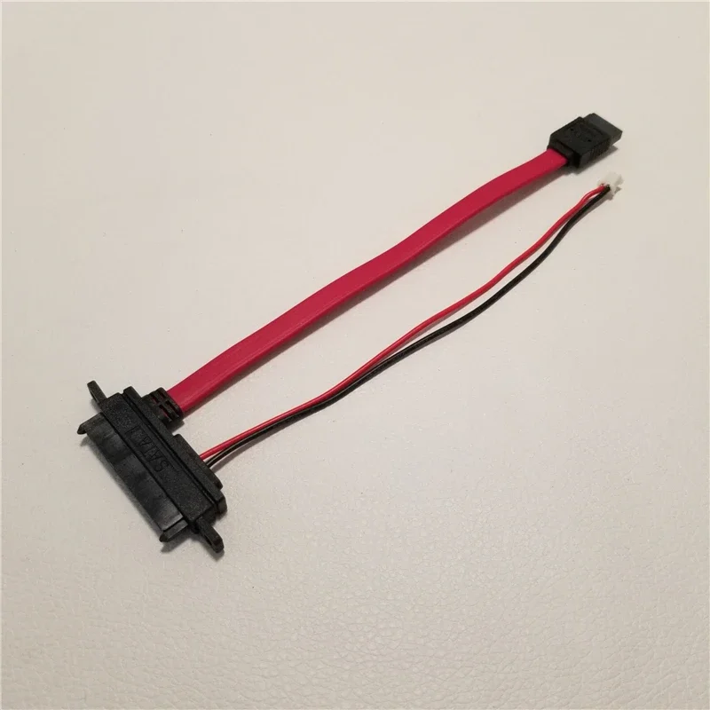 Sata 22Pin 7Pin & 2Pin ideハードドライブにデータ電源ケーブル 7 + 15Pinアダプタ赤 10 センチメートル