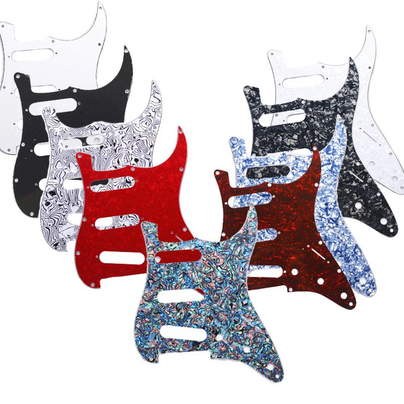 Musiclily Pro 11-Hole 62 Vintage Sss St Guitar Pickguard For American St 62 St Electric Guitar Guard Electric Guitar Sss3 Top