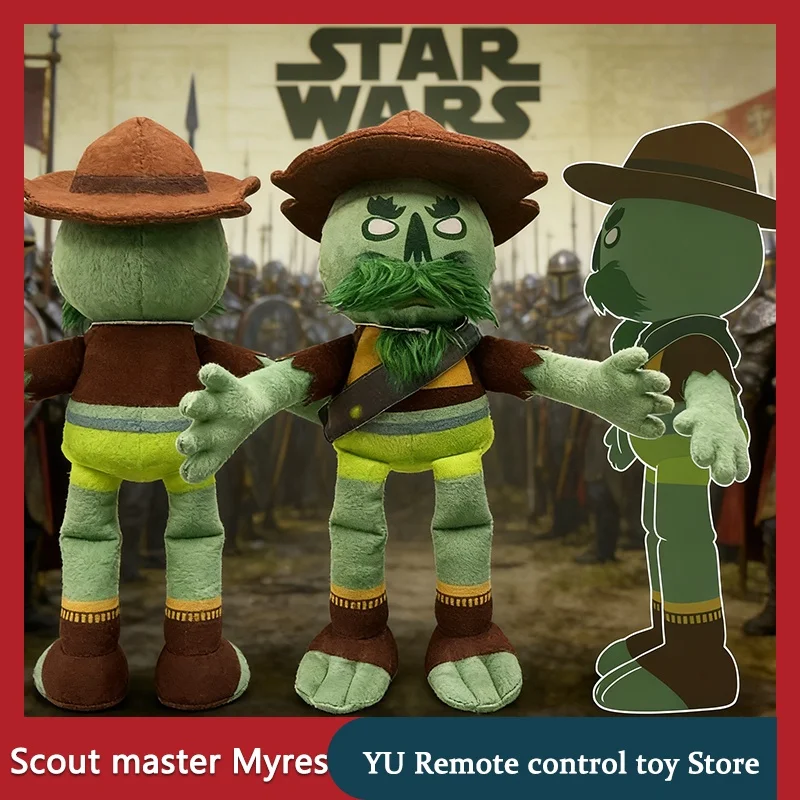

New Scout Master Myres Plush Toy Scout Captain Miles Plush Toys Cute anime Ornament Christmas Birthday Children'S Toy Gift