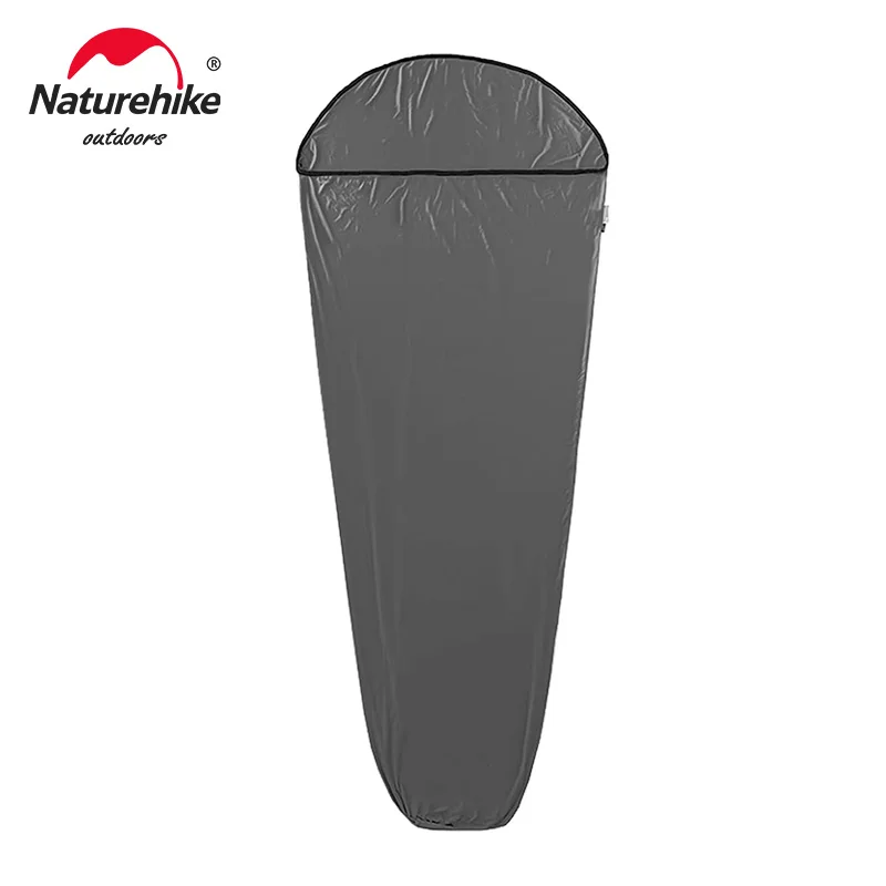 Naturehike 360g Outdoor Camping Slaapzakvoering Elastisch Draagbaar Opbergbaar Ultralicht Reizen Hotel Enkele Slaapzakvoering