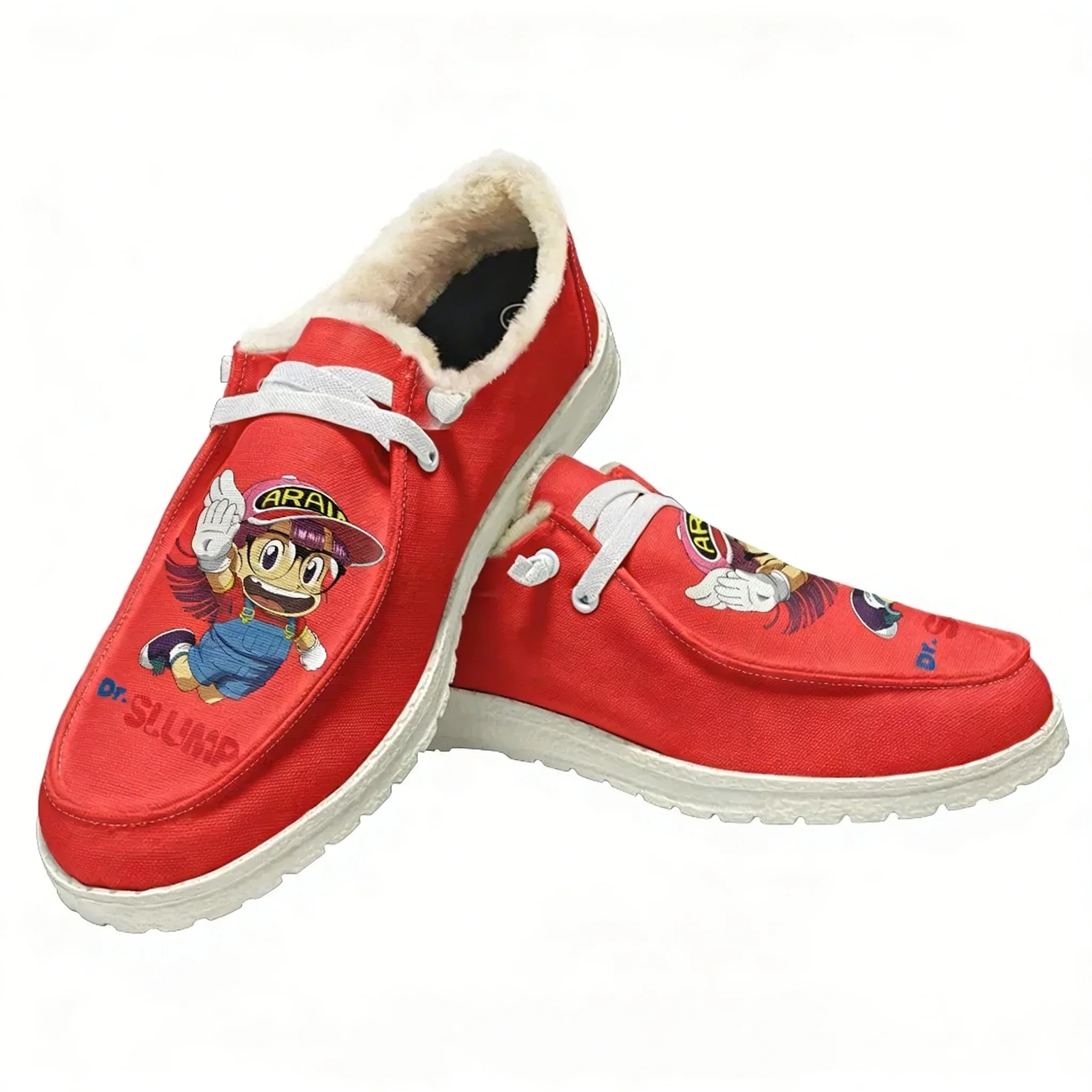 

Повседневная обувь A-Arale Dr Slump, плюшевые туфли на плоской подошве, дышащая легкая обувь для мужчин и женщин, легкая обувь для активного отдыха, обувь для пар, изготовленная на заказ