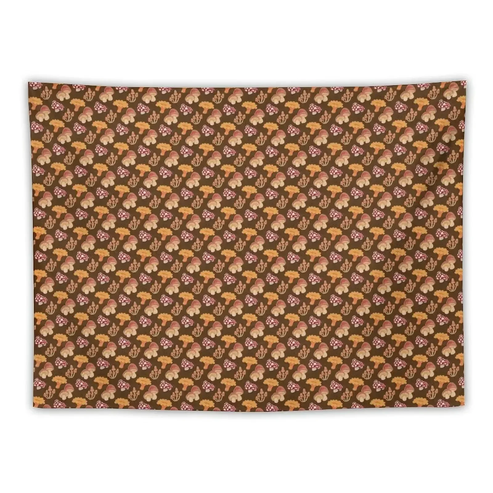 Mushroom Medley Tapestry Room Decore Aesthetic For Bedroom Tapestry