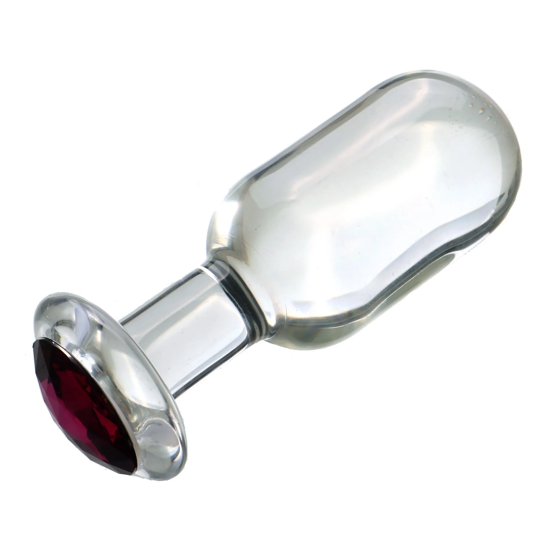 Large Crystal Butt Plug Vagina Ball Big Pyrex Glass Anal Plug Dildo Bead Adult Sex Toys for Women Men Gay Masturbator