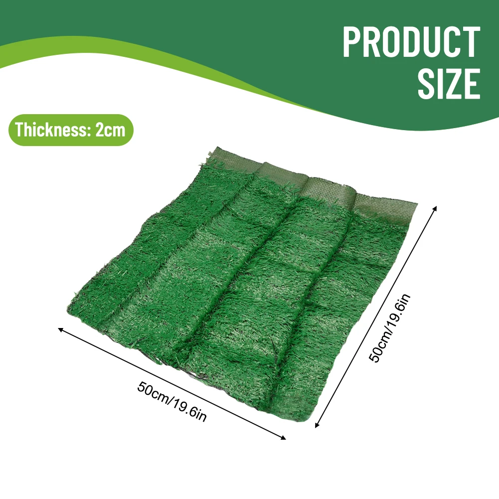 Green Simulation Lawn Artificial Grass Carpet DIY Miniature Landscape And Mini Gardening Props Floor Decoration