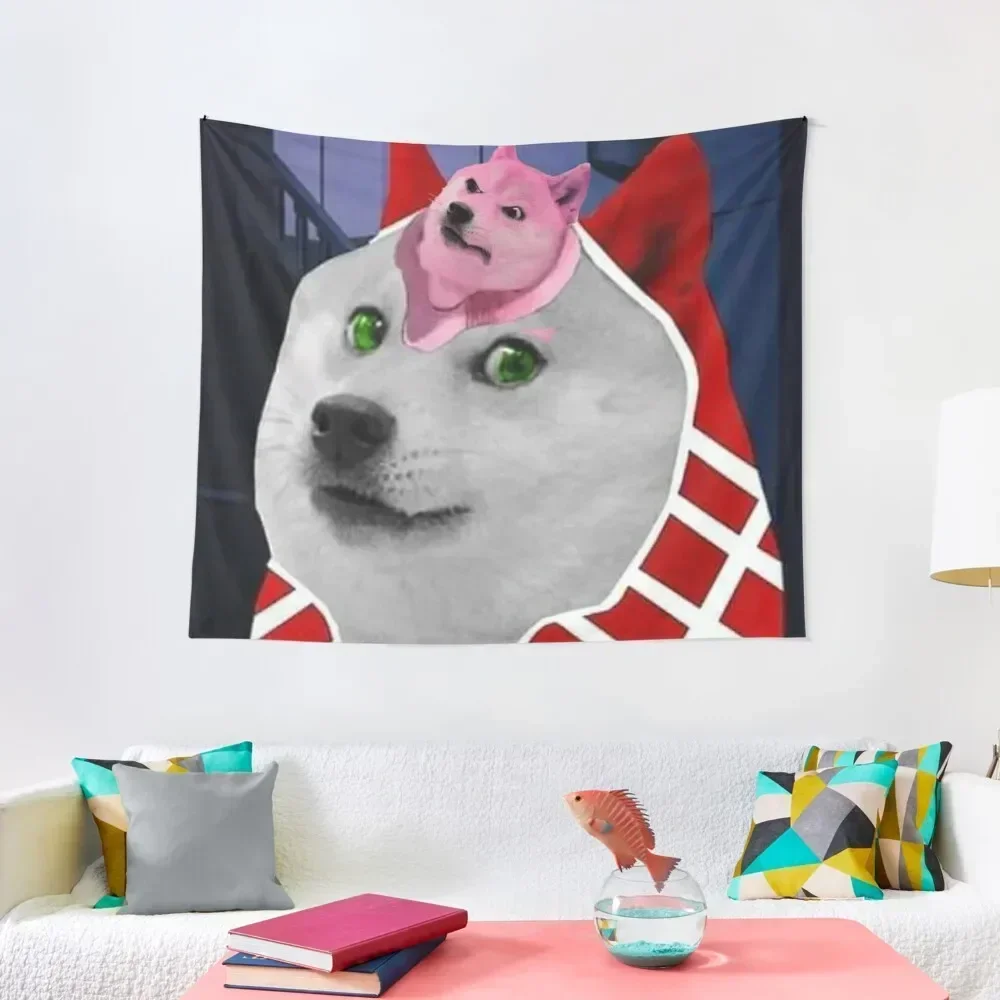 

King Crimson Doge Tapestry Room Decorations Room Aesthetic Tapestry