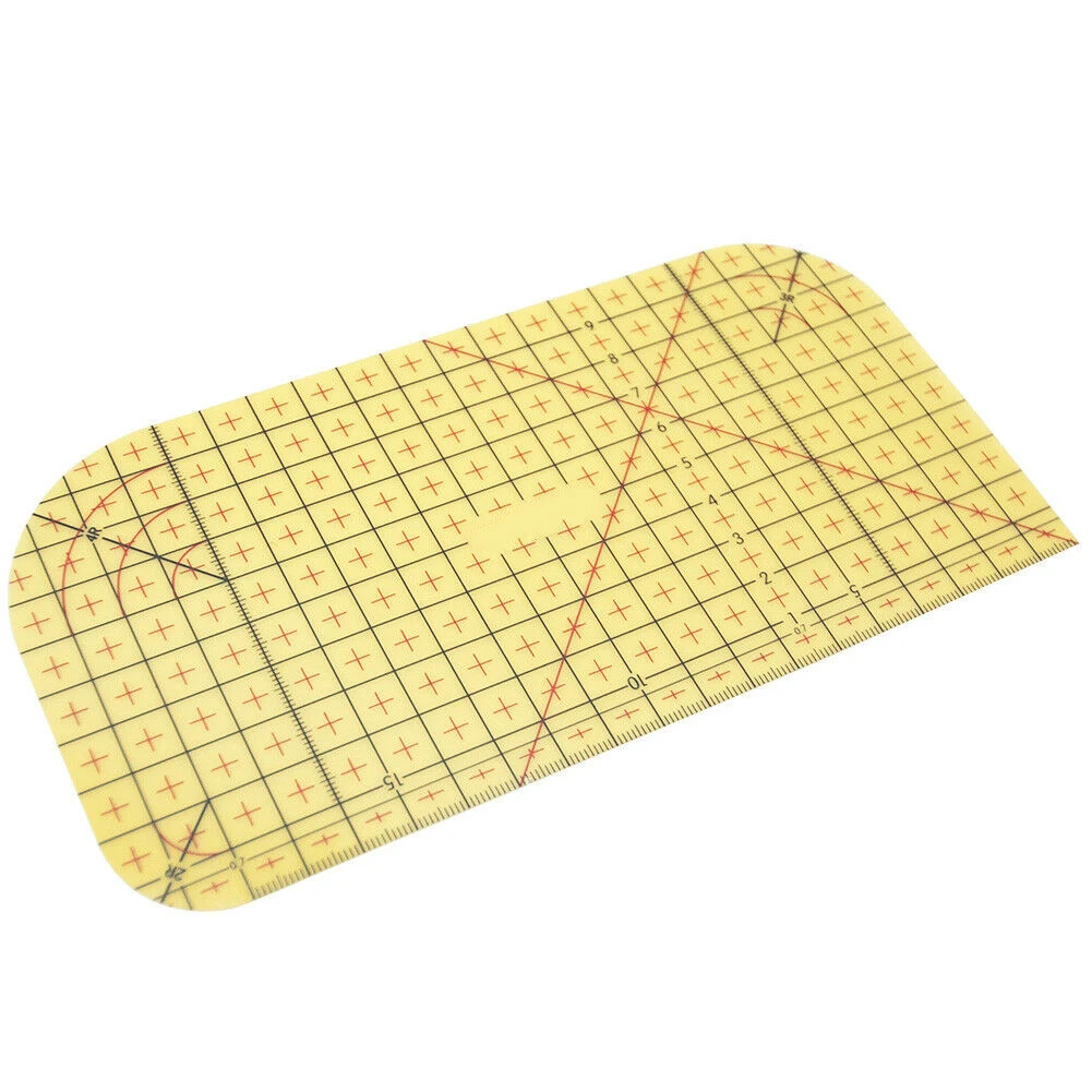 Hot Ironing Ruler Patch Tailor Craft DIY Sewing Supplies Measuring Handmade Tool New