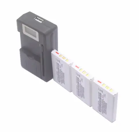 BLB-2 BLB2 800mAh Battery + LCD Charger For Nokia 6500 6510 6590 6590i 7650 8210 8250 8270 8290 8310 8390 8850 8910 3610