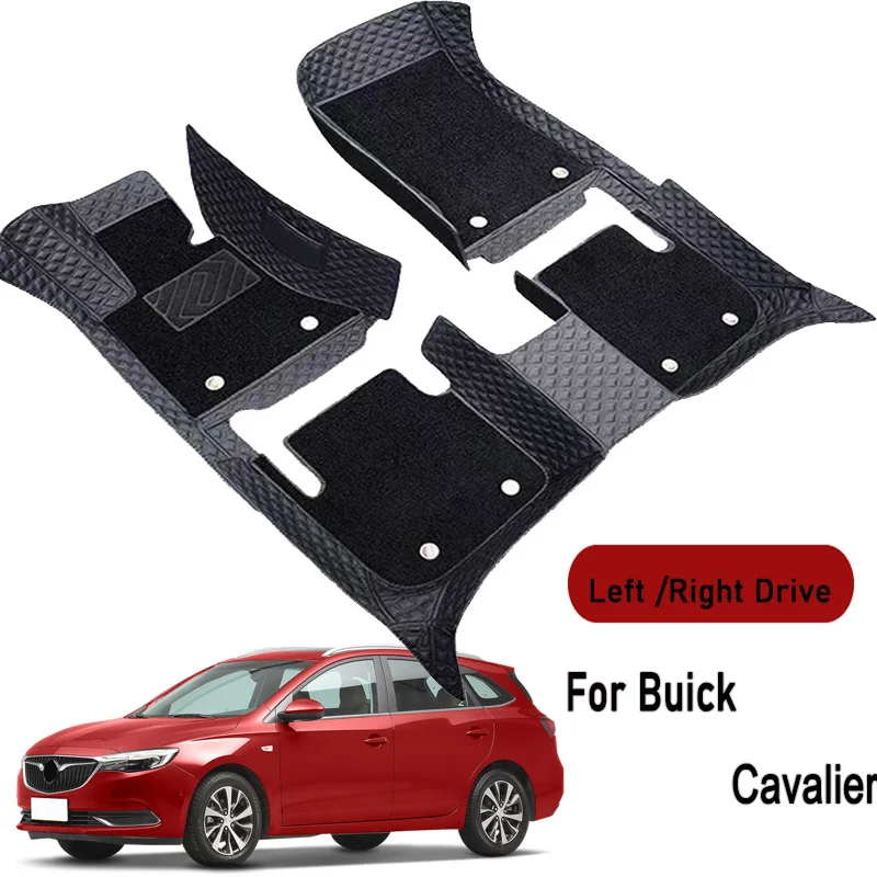 Car floor mats for Buick Cavalier 2017 2018-2019 Customauto foot Pads automobile carpet cover interior accessories