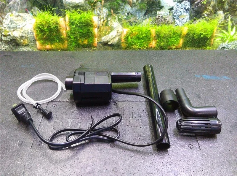 Submersible pump for aquarium multifunction water pump fish tank bomb oxygen fish tank mute filter pump R3 380/R3-380