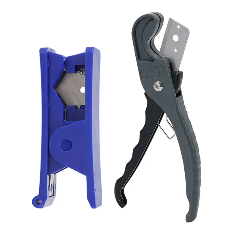 Air Hose Cutting Scissors - Professional Pipe Cutter for PU/PE Air Compressor Hoses, Pneumatic Tube Clipper Hand Tool