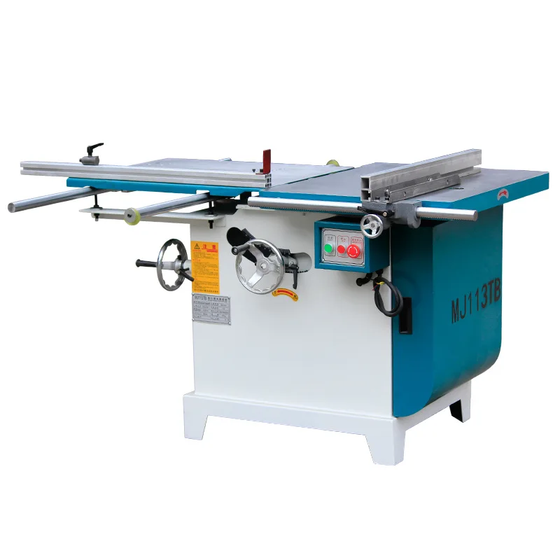 Push table circular saw machine spindle 45 degrees