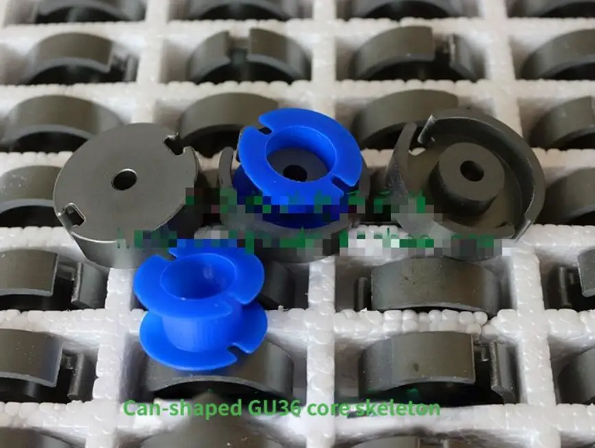 GU36 Magnetic Tank with a Set of Skeleton Ferrite Transformer Core GU36 Manganese Zinc Pot Core PC40 Material