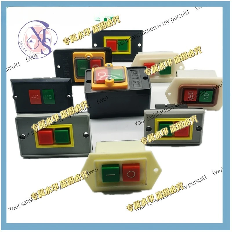 Suitable for Lc3-5-10/KAO-5M-5H-10KH/QKS2/1 start-stop button switch, switch 10A/380V desktop drilling machine