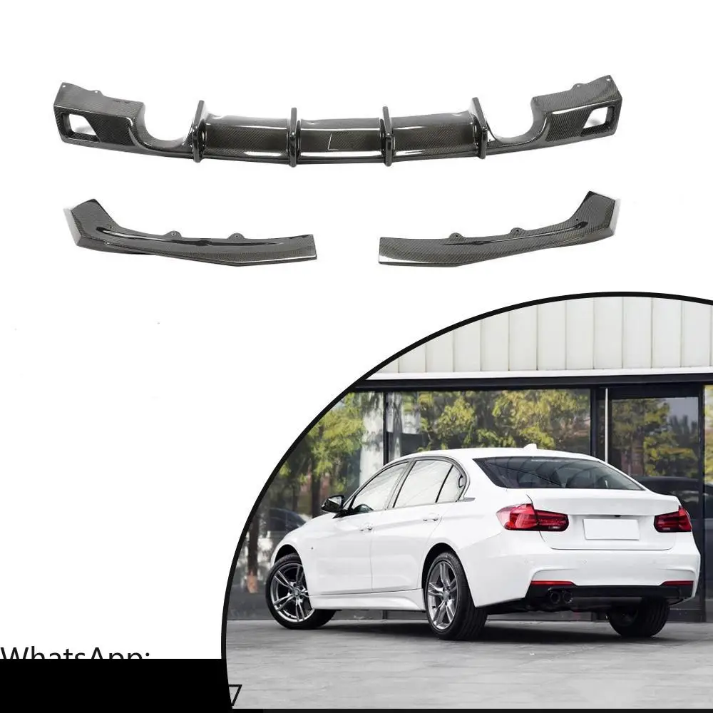 

Carbon Fiber Rear Diffuser for BMW 3 Series F30 F35 320i 328i 335i 340i M-Sport 2012-2018