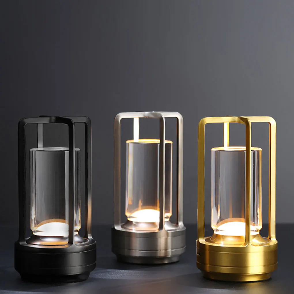 Crystal Lantern Table Lamp For Modern Glow Compact And Portable Crystal Lamp