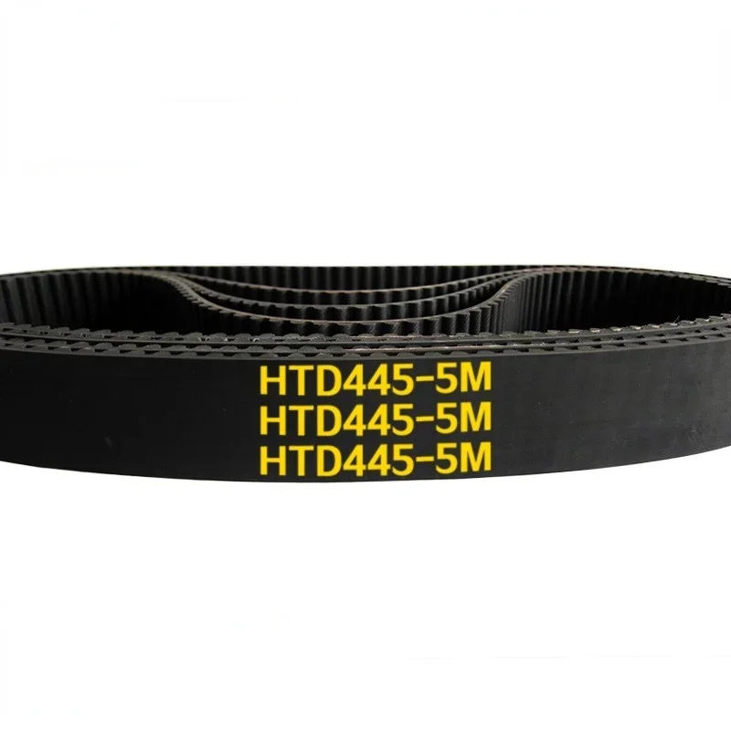 2pcs Arc HTD 5M Timing belt C=435/440/445/450 width10/15/20/25mm HTD5M synchronous Belt 435-5M 440-5M 445-5M 450-5M