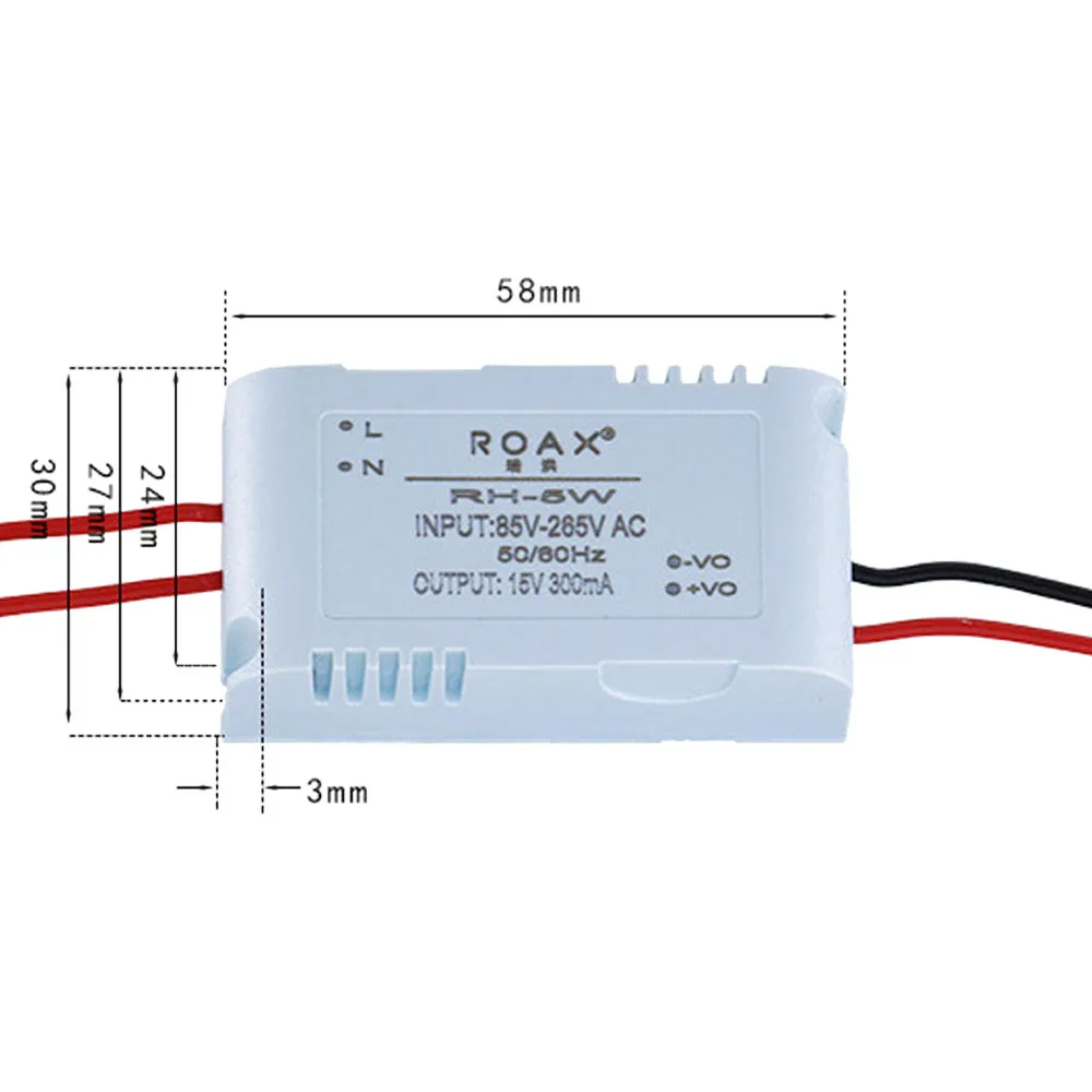 

1PCS RH-5W Switching Power Supply Module AC 1A 5W 220V to DC 3.3V 5V 9V 12V 15V 24V Mini Buck Convert AC-DC Regulator Module