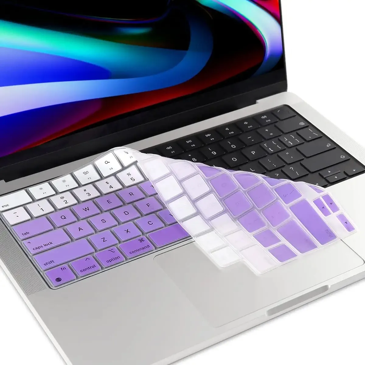 Compatibile con MacBook Pro14 16 inc Skin & Air 13.6 15.3 M2 M3 A2442 A2779 A2918 A2485 A2780 A2991 A2681 A2941 cover per tastiera