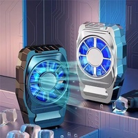 S06 Mobile Phone PUBG Game Cooler Air-cooled Cooling Fan Radiator for IPhone Samsung Xiaomi Huawei Universal Mini Cool Heat Sink