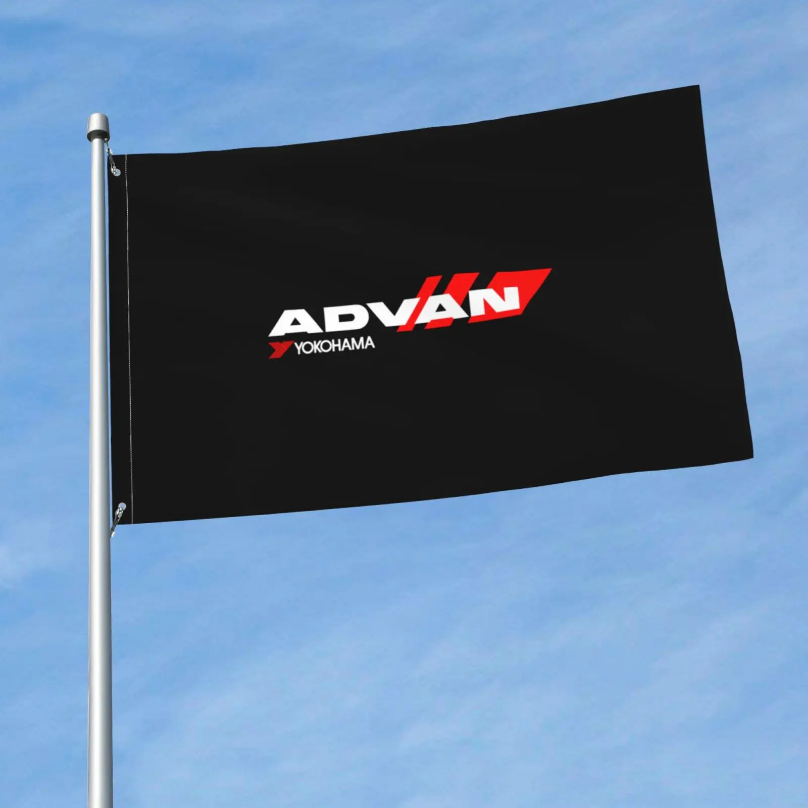 Advan Yokohama Tires Car Racing Flag Banner Flying Activity High Quality Club Decoration Outdoor Advertising