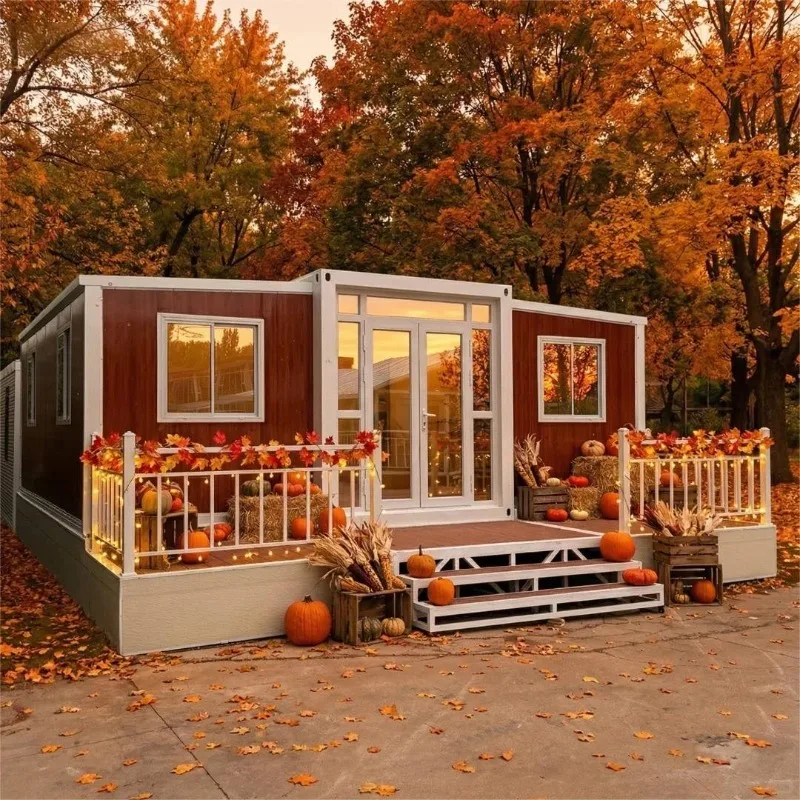 Sustainable Workforce Housing and Dining Hall for Remote Mining Camps Prefabricated Expandable Container House